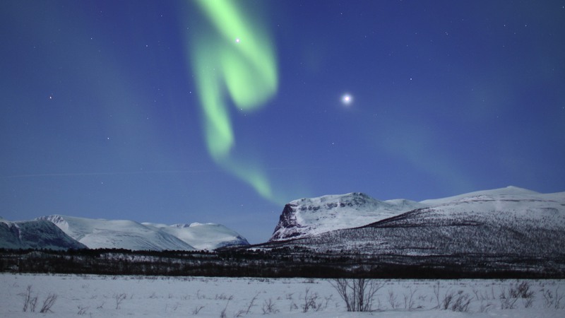Norrsken, aurora borealis
